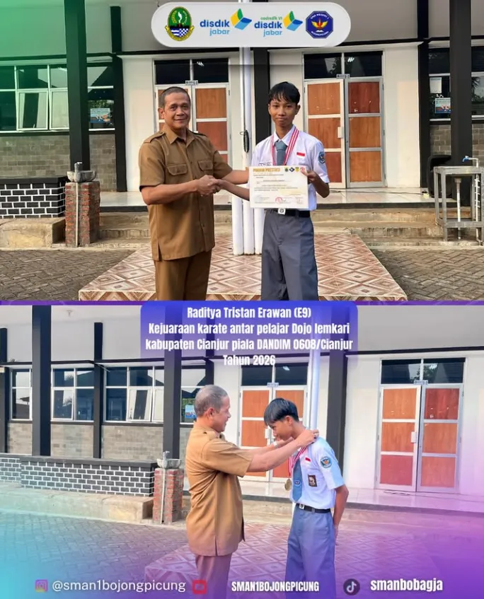 Prestasi membanggakan kembali ditorehkan oleh peserta didik SMAN 1 Bojongpicung